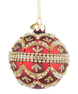 bizzotto bizzotto sfera di natale beloved d 80 mm ass verde rosso oro 1 pz ean 8051836748972