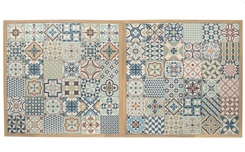 bizzotto bizzotto tavolo allungabile rettangolare kalimera 212 285 x 106 cm con mattonelle colore desert ean 8051836788886