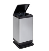 dea home dea home pattumiera tokyo 80l effetto alluminio 38 x 425 cm h 72 cm bidone rifiuti pratico ed elegante ean 8009371046206
