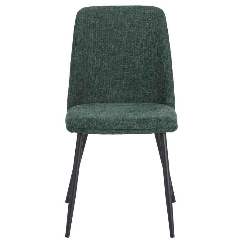 di mo di mo sedia tracy in tessuto verde scuro 57x45x84 cm design moderno ean 8010402514823