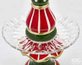 edg enzo de gasperi edg enzo de gasperi alzata topiary natale h 44 cm d 245 cm green red ean 8059824539380