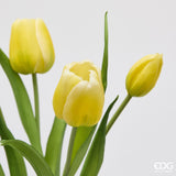 edg enzo de gasperi edg enzo de gasperi bouquete tulipano chiuso x4 h 40 cm con bocciolo giallo ean 8059824612946