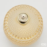 edg enzo de gasperi edg enzo de gasperi contenitore decorativo micro quadretti bombato h 145 cm d 105 cm giallo ean 8059824610478