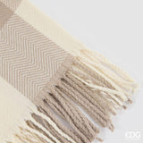 edg enzo de gasperi edg enzo de gasperi coperta wool l 170 cm l 120 cm scatola regalo bianco grigio ean 8059824624383