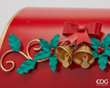 edg enzo de gasperi edg enzo de gasperi decoro cassetta posta natalizia h 41 cm l 30 cm l 23 cm rossa ean 8059824562661
