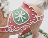 edg enzo de gasperi edg enzo de gasperi decoro cavallo marzapane natale h 38 cm l 345 cm l 16 cm hazelnut ean 8059824561602