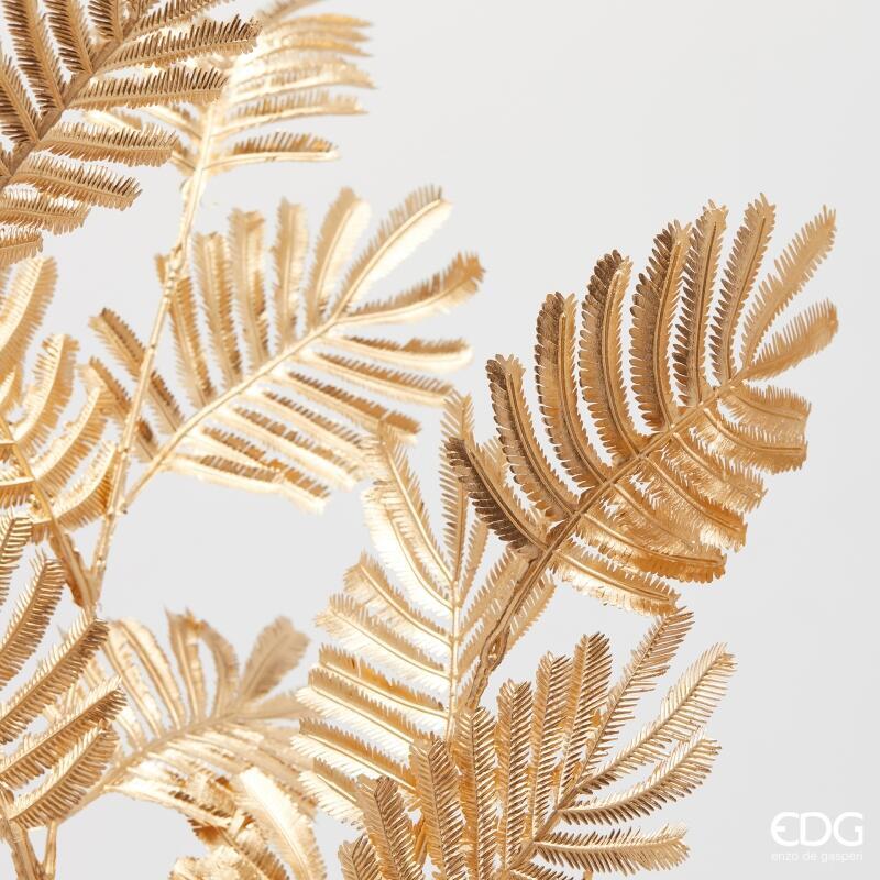 edg enzo de gasperi edg enzo de gasperi felce bmetal ramo di natale h 108 cm gold ean 8059824530547