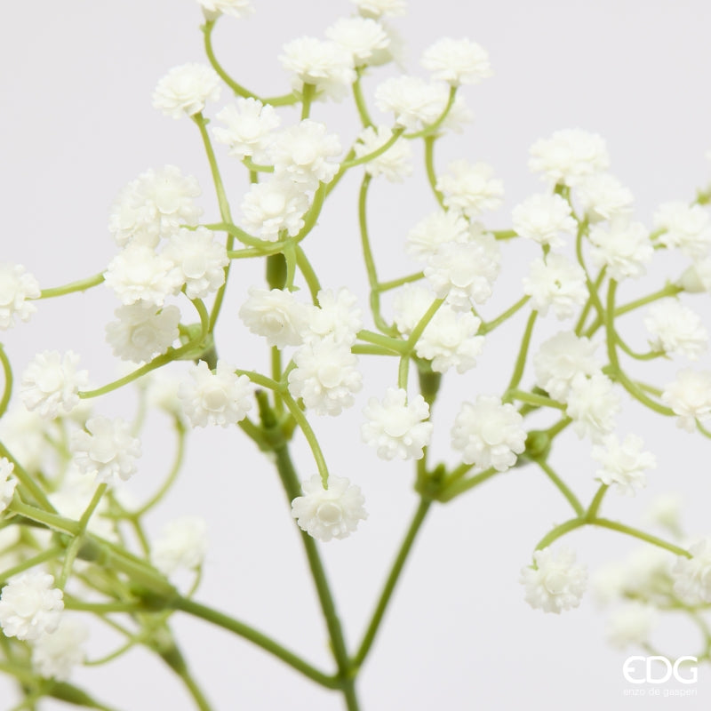 edg enzo de gasperi edg enzo de gasperi gypsophila ramo pianta artificiale h 66 cm avorio ean 8059824667359