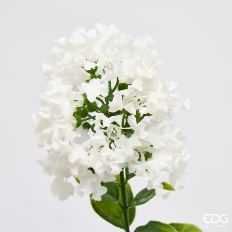 edg enzo de gasperi edg enzo de gasperi lilla ramo x3 con foglie anti uv pianta artificiale h 56 cm bianco ean 8059824658227