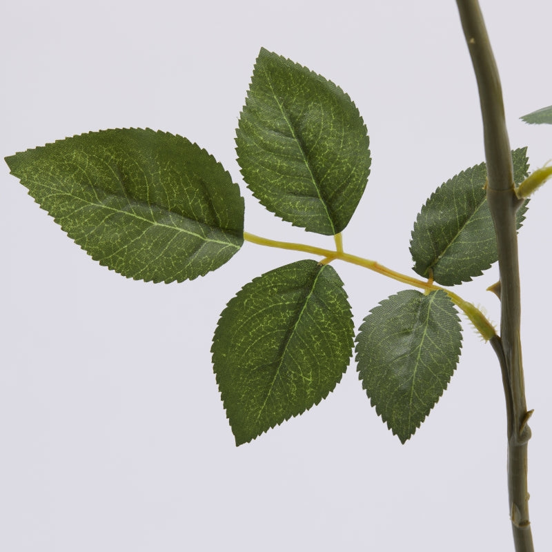 edg enzo de gasperi edg enzo de gasperi rosa velvet ramo con foglie h 60 cm pianta artificiale colore rosso ean 8059824327574