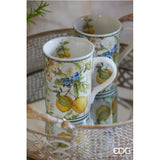 edg enzo de gasperi edg enzo de gasperi set 2 tazze mug porcellana h 11 cm d 8 cm 320 ml confezione regalo giallo ean 8056372397370