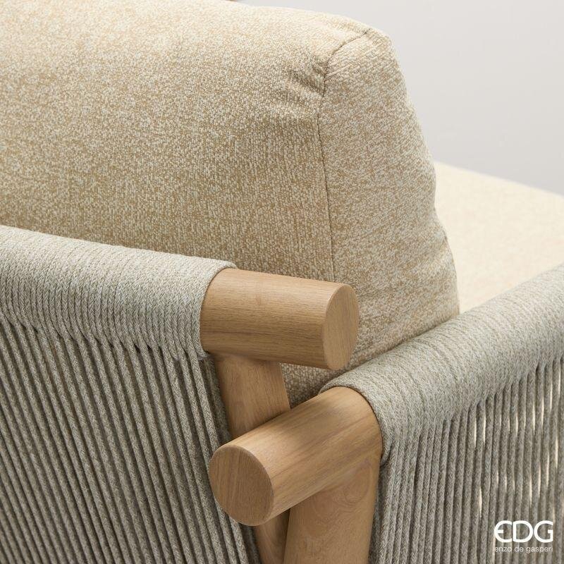 edg enzo de gasperi edg enzo de gasperi set giardino relax corde 5 pezzi divano 2 poltrone e 2 tavolini da esterno ean 8059824635624