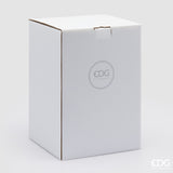 edg enzo de gasperi edg enzo de gasperi vaso righe con bordo h 28 cm d 23 cm waterproof vetro celeste ean 8059824619259