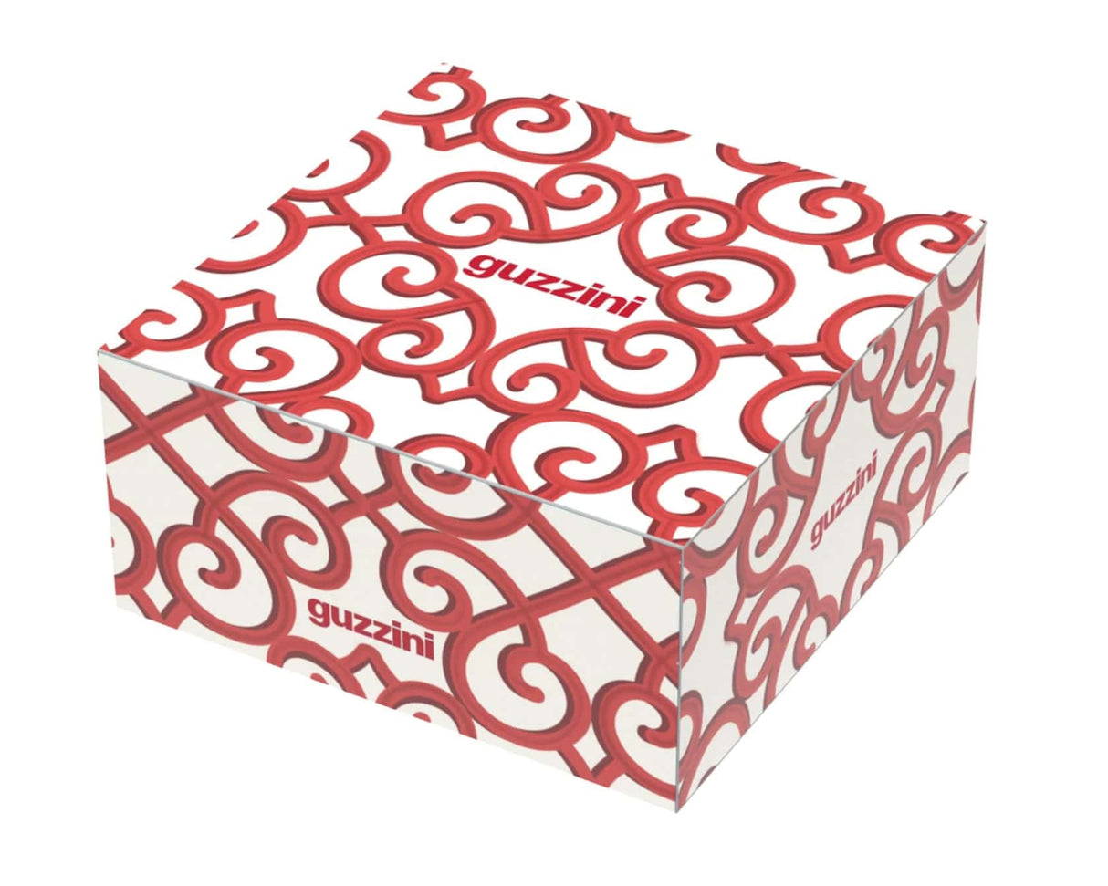 guzzini guzzini set tortiera natalizia harmonia melamina d 304 cm h 15 cm table decor bianco rosso ean 13292331