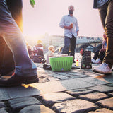 lotusgrill lotusgrill barbecue portatile 35 x 35 x 23 4 cm per interno ed esterno verde ean 4260023010844