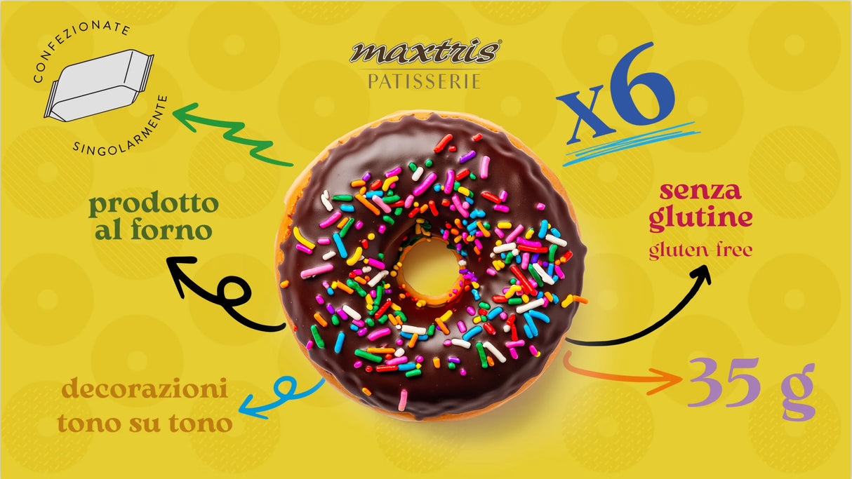 immagine-3-maxtris-donuts-cacao-con-glassa-al-cioccolato-210-gr-ean-8022470872613