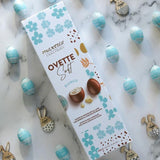 maxtris maxtris ovette di pasqua soft cioccolato bianco stagnolate in astuccio 200 gr ean 8022470871241