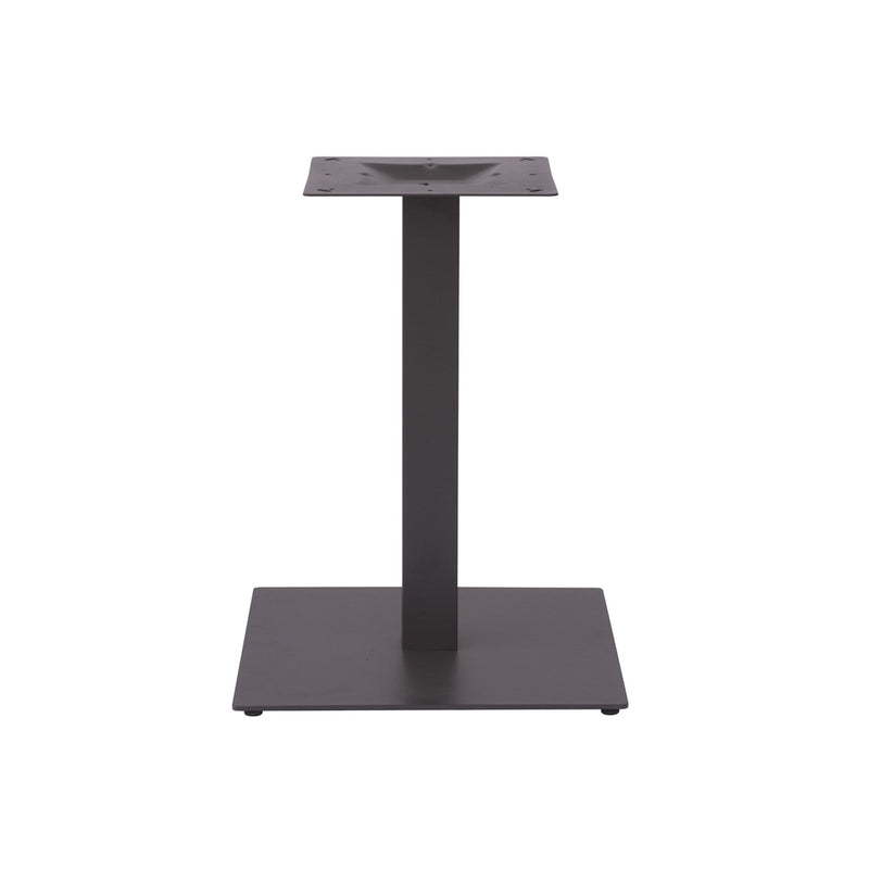 moia greenwood moia greenwood basamento tavolo quadrato in acciaio nero 55 x 55 cm 21 kg base robusta con tubo 8 0 x 80 mm design moderno ean 8013054838767