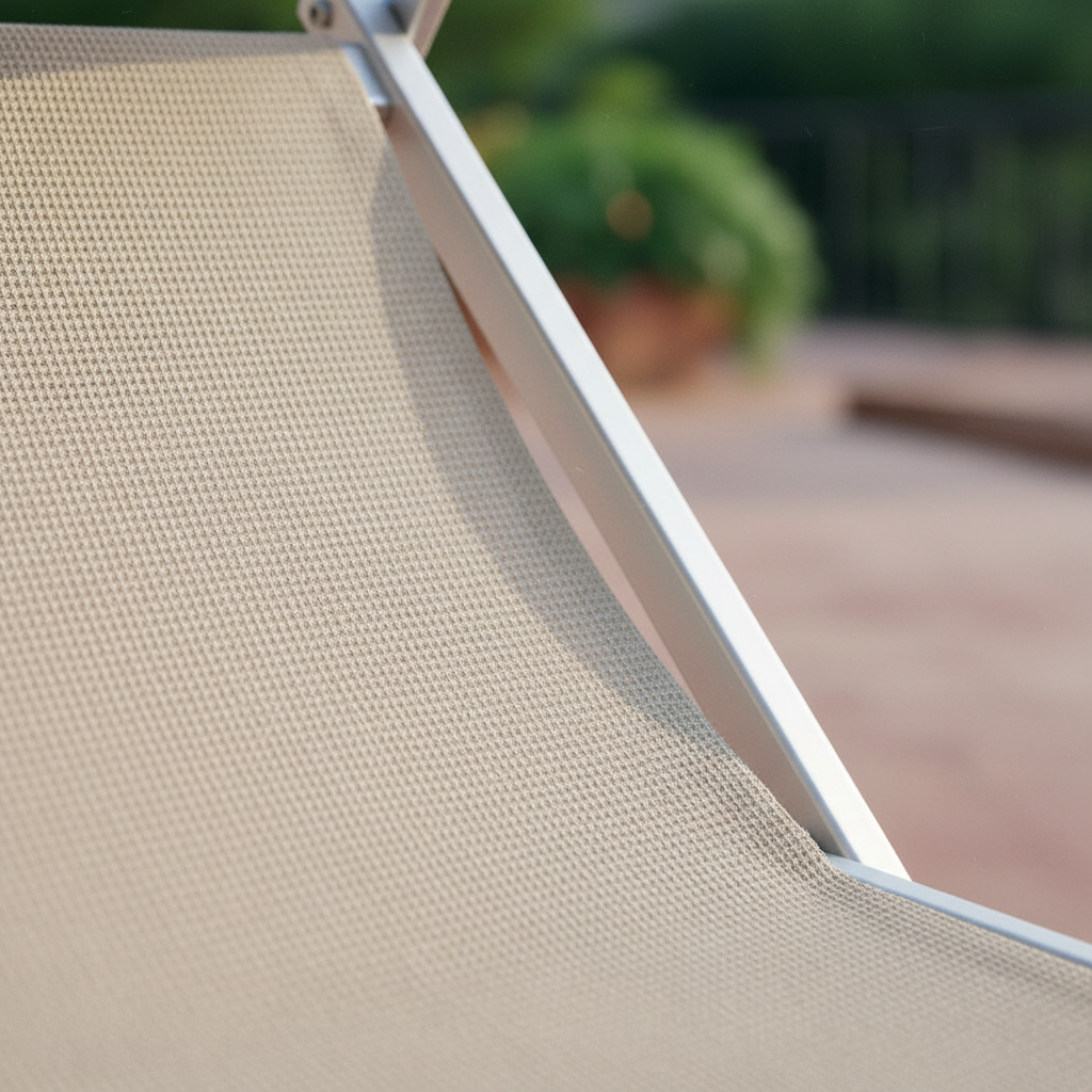 moia greenwood moia greenwood lettino mare con tettuccio in alluminio e textilene sabbia lettino spiaggia regolabile design resistente ean 8013054123573