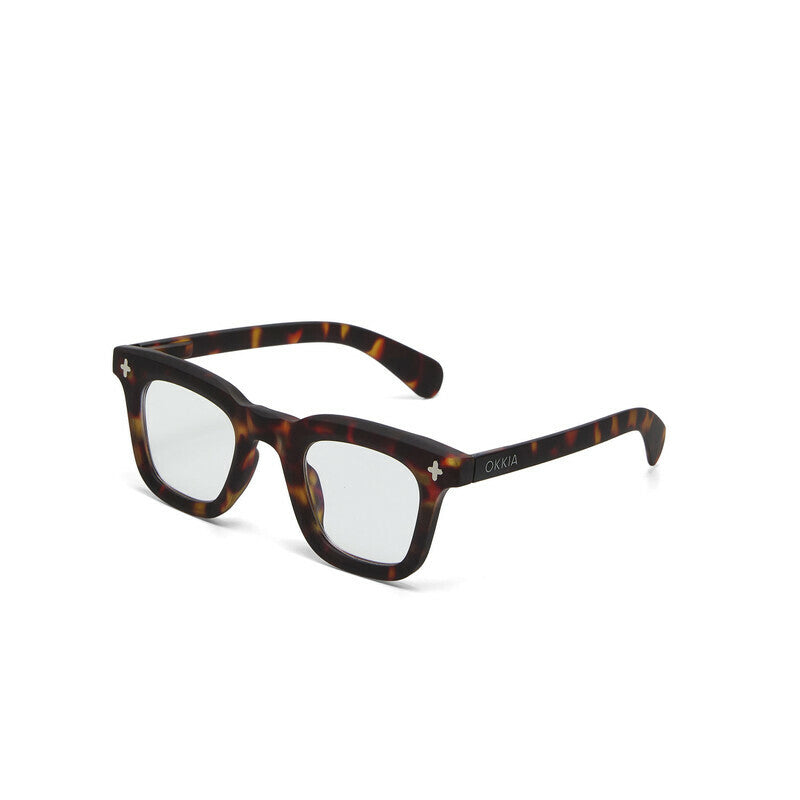 okkia okkia occhiale da lettura mod firenze premontato soft touch classic havana diottrie 3 00 ean 8056211374821