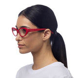 okkia okkia occhiale da lettura mod lina cat eye red diottrie 2 00 ean 8058093548741