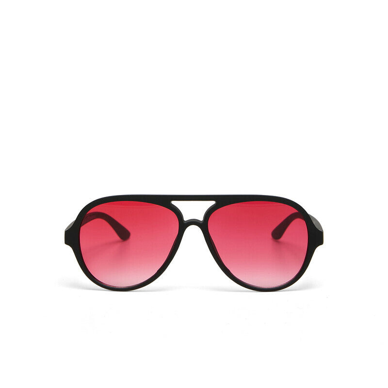 okkia okkia occhiale da sole premontato a forma di goccia mod alessio soft touch black lenti red ean 8056211375576