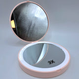 piu forty 40 piu forty 40 specchio richiudibile rotondo portatile con led che fatica essere f rosa ean 8056211371172