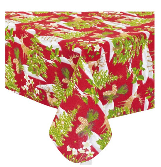 preziosa home preziosa home tovaglia in twill ass natale 130 x 350 cm multicolor 1 pz ean 8050264133466