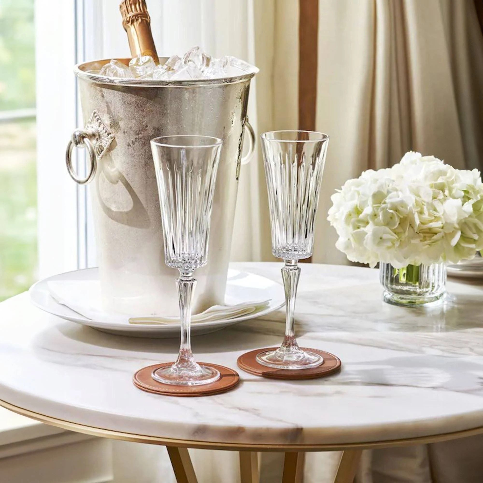 RCR Cristalleria Italiana Timeless Flute Goblet 21 Cl 6 Pcs – L