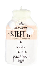 regalo italiano regalo italiano borsa acqua calda con cover pelliccia natalizia ass 2 lt bianco 1 pz ean 8021785770270