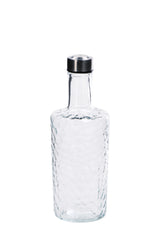 regalo italiano regalo italiano bottiglia ass 1 lt d 9 cm h 275 cm acciaio vetro trasparente 1 pz ean 8057586201712