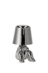 regalo italiano regalo italiano lampada touch ricaricabile eliad d 13 cm h 16 ass oro argento 1 pz ean 8057586149229