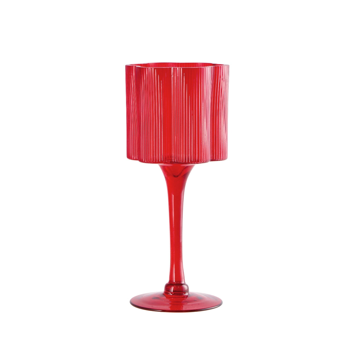regalo italiano regalo italiano portacandela fiore d 11 cm h 25 cm ass vetro 1 pz ean 8057586170919