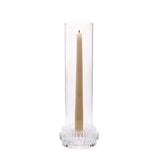 regalo italiano regalo italiano portacandela in vetro borosilicato d 11 cm h 32 cm trasparente ean 8057586201477