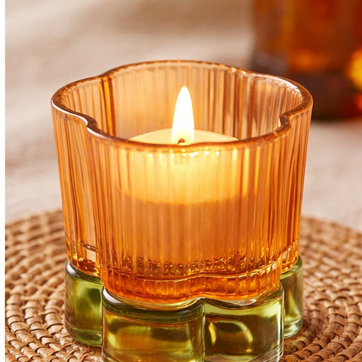 regalo italiano regalo italiano portacandela tealight vetro ass d 75 cm h 85 cm bomboniera 1 pz ean 8057586208209