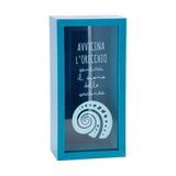 regalo italiano regalo italiano salvadanaio in mdf e vetro 13 x 8 cm h 25 cm ass porta risparmi decorativo moderno 1 pz ean 8057586123687