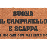 regalo italiano regalo italiano zerbino in cocco naturale 40 x 70 cm ass tappeto ingresso antiscivolo casa e porta 1 pz ean 8057586001411