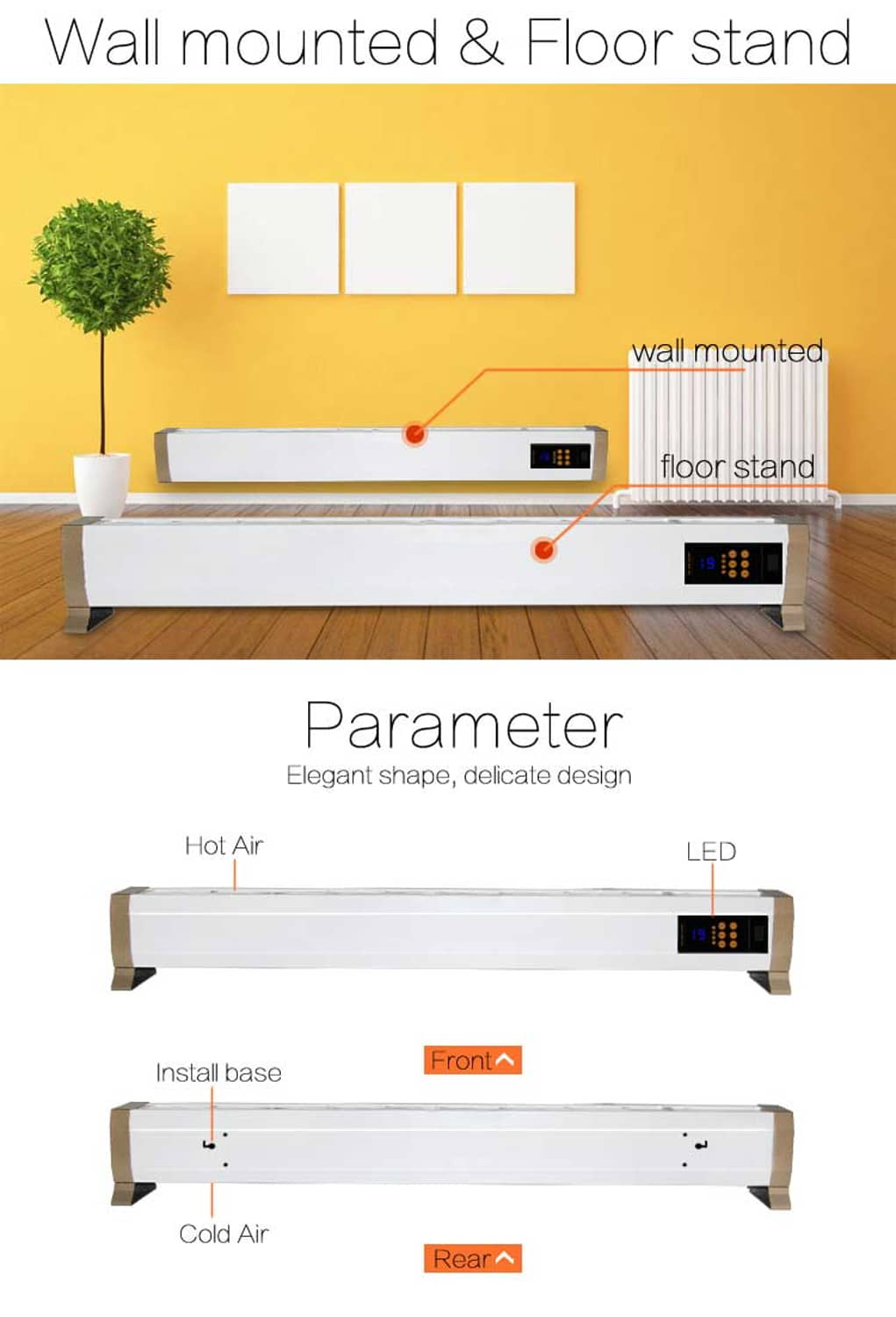 immagine-3-sined-termoconvettore-elettrico-a-convezione-naturale-da-2200w-con-telecomando-bianco-ean-8025431058552