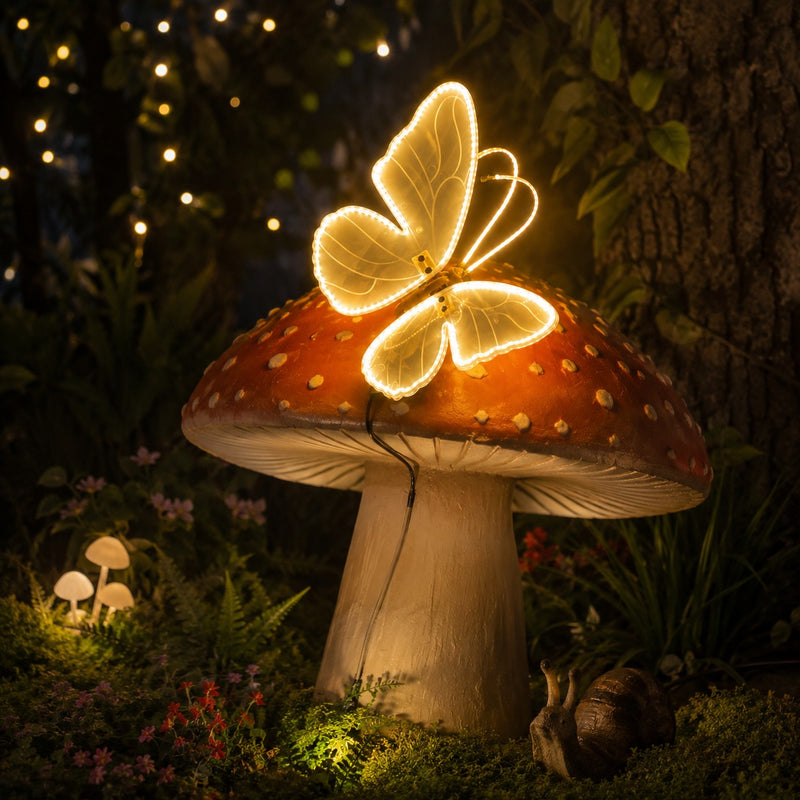 star import italy star import italy decorazione farfalla luminosa 40 cm con adattatore ean 8054751449450