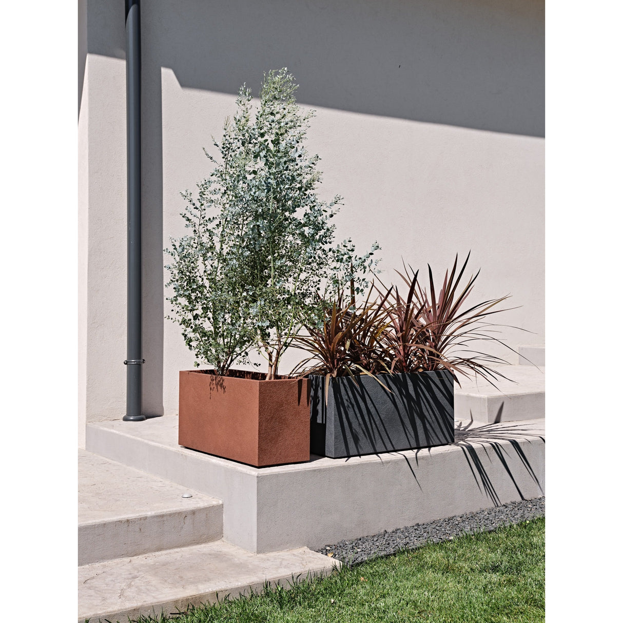 teraplast teraplast fioriera rock 80 resina effetto cemento rust ean 8051560280489