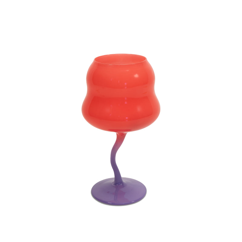 wd lifestyle wd lifestyle set 2 calici cocktail 450 ml bianco verde rosa e viola ean 8053300576289