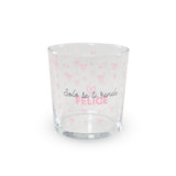 wd lifestyle wd lifestyle set 4 bicchieri in vetro 300 ml decoro scritte colorate ean 8055035685311