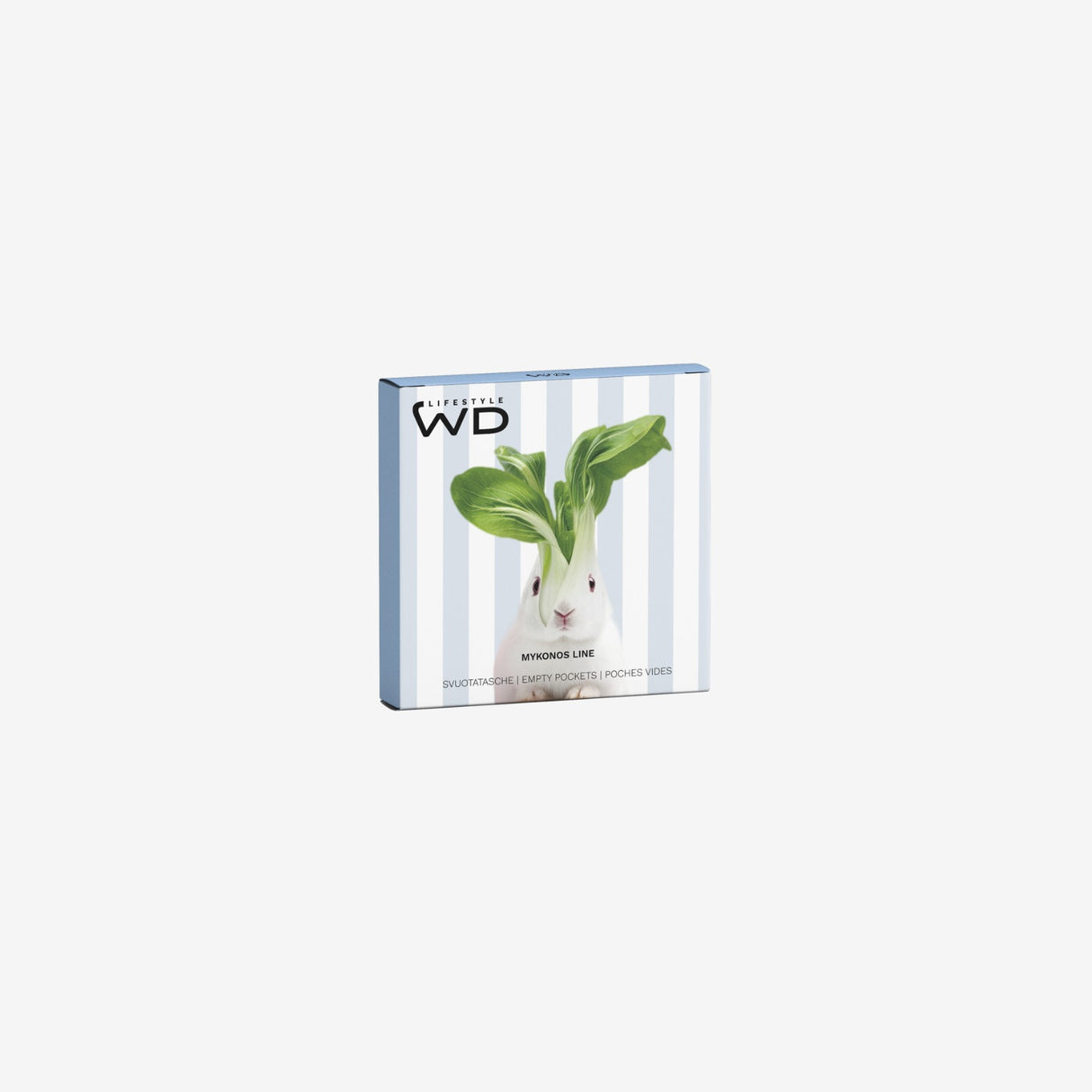wd lifestyle wd lifestyle vassoio svuota tasche quadrato 20x20 cm con coniglio elegante e decorativo ean 8053300579259