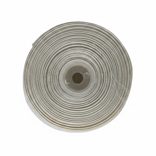 Nastro taffetà Arpimex naturale 40mm × 25m: texture diagonale fine per bomboniere, matrimoni e cerimonie. ean 8018318230080