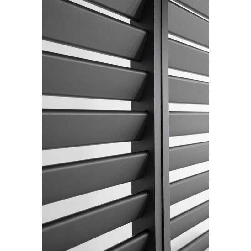 bizzotto bizzotto frangisole laterale per pergola ocean h 238 cm l 93 cm antracite ean 8051836466913