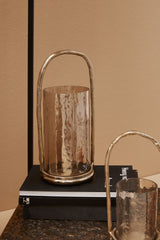 bizzotto bizzotto set 2 portacandele lanterne di natale sagar tondo con manico oro ean 8051836676992