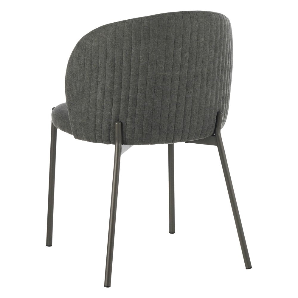 di mo commerciale di mo commerciale sedia shelly in tessuto 320 gr grigio scuro 55 x 45 cm h 80 cm sedia design moderna con struttura ean 8010402525485