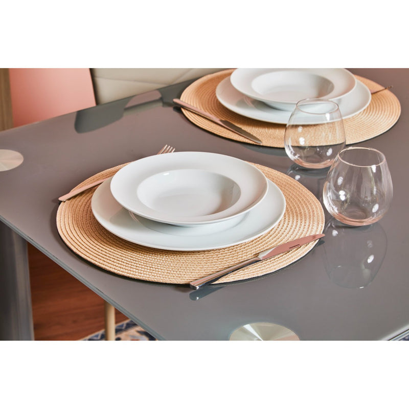 di mo di mo tovaglietta in pp d 38 cm crema sottopiatto resistente per tavola e cucina ean 8010402477807
