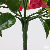 edg enzo de gasperi edg enzo de gasperi bouganvillea cespuglio x8 con foglie anti uv pianta artificiale h 50 cm fuchsia ean 8059824657879