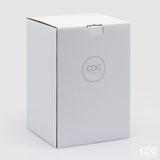 edg enzo de gasperi edg enzo de gasperi contenitore palla xmas natale h 175 cm d 16 cm white red ean 8059824539557